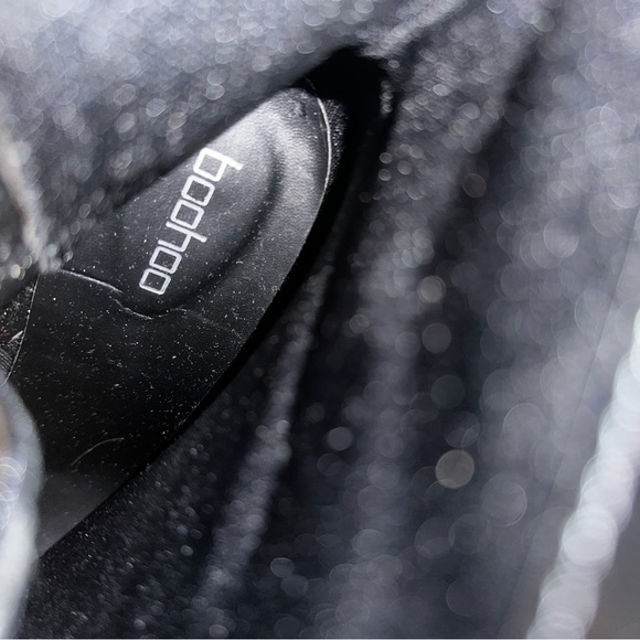 Boohoo Snakeprint Pointy Chunky Heel Booties - Picture 5 of 8